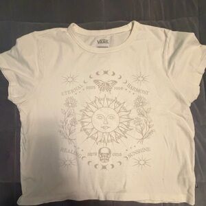 Vans waist length T. Off white